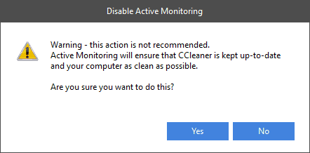 Ccleaner popup ad